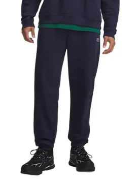 Joggers Rival Fleece Blue / White M - Under armour - FashionsVida