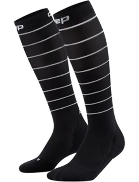 PRO Run Reflective Laufsocken Herren Black Gr. 3 - Cep - FashionsVida