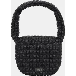 Bolso de hombro con cierre de cremallera totalmente forrado