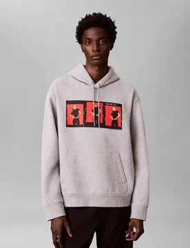 Sudadera con capucha de hombre - Calvin Klein Jeans - FashionsVida