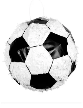 Fußball Piñata schwarz-weiss 30cm - BOLAND BV - FashionsVida