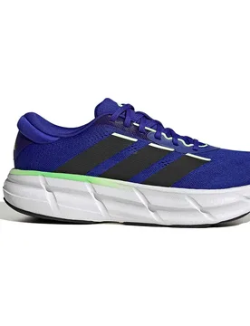 Questar 4 Running Shoes Lucid Blue / Core Black / Green Spark UK 10 Men - Adidas - FashionsVida