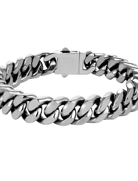 Apexelle Brand Fashion Jewelry Stainless Steel Bracelet Cuban Link Bracelet For Men Street Style Outfits Hip Hop Jewelry - Aliexpress - FashionsVida