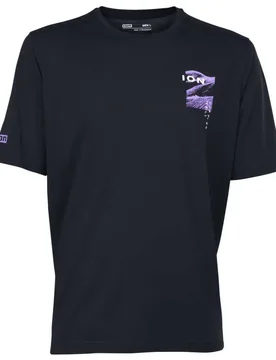 Maglia A Maniche Corte ic Merino Black - Ion - FashionsVida
