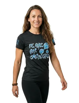 Maglietta A Maniche Corte Smileyworld Connected Multicolour - OTSO - FashionsVida