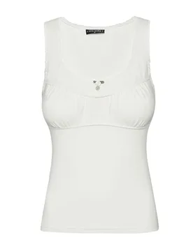 Top - Summer Lolita Top - L bis XXL - für Damen - Größe L - creme - Frauen - female - Vive Maria - FashionsVida