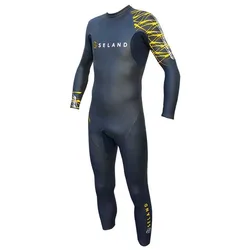 Triathlon Hq Long Sleeve Neoprene Wetsuit Black 2XL Men