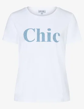 T-Shirt with Statement Print female - 38 - FashionsVida