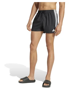Stripes 3´´ Swimming Shorts Black / White L Men - Adidas - FashionsVida