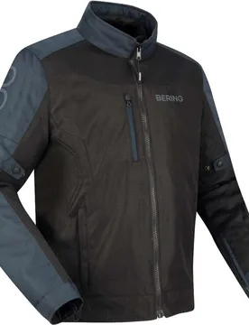 Giubbotto Moto CRONOS Nero Antracite taglia XL - Bering - FashionsVida