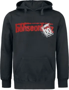 Kapuzenpullover - Logo - M bis 3XL - für Männer - Größe L - schwarz - Lizenziertes Merchandise! - Männer - male - Böhse Onkelz - FashionsVida