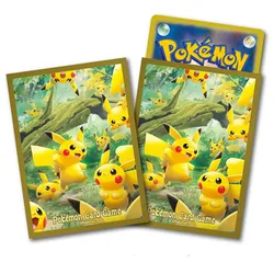 Pokemon Center Japan - Pikachu Forest version 2 Sleeves (64)