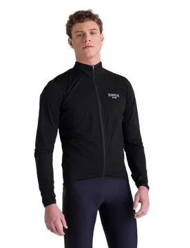 Giacca Bianchi Milano Rainshell 2025 Black - Santini - FashionsVida