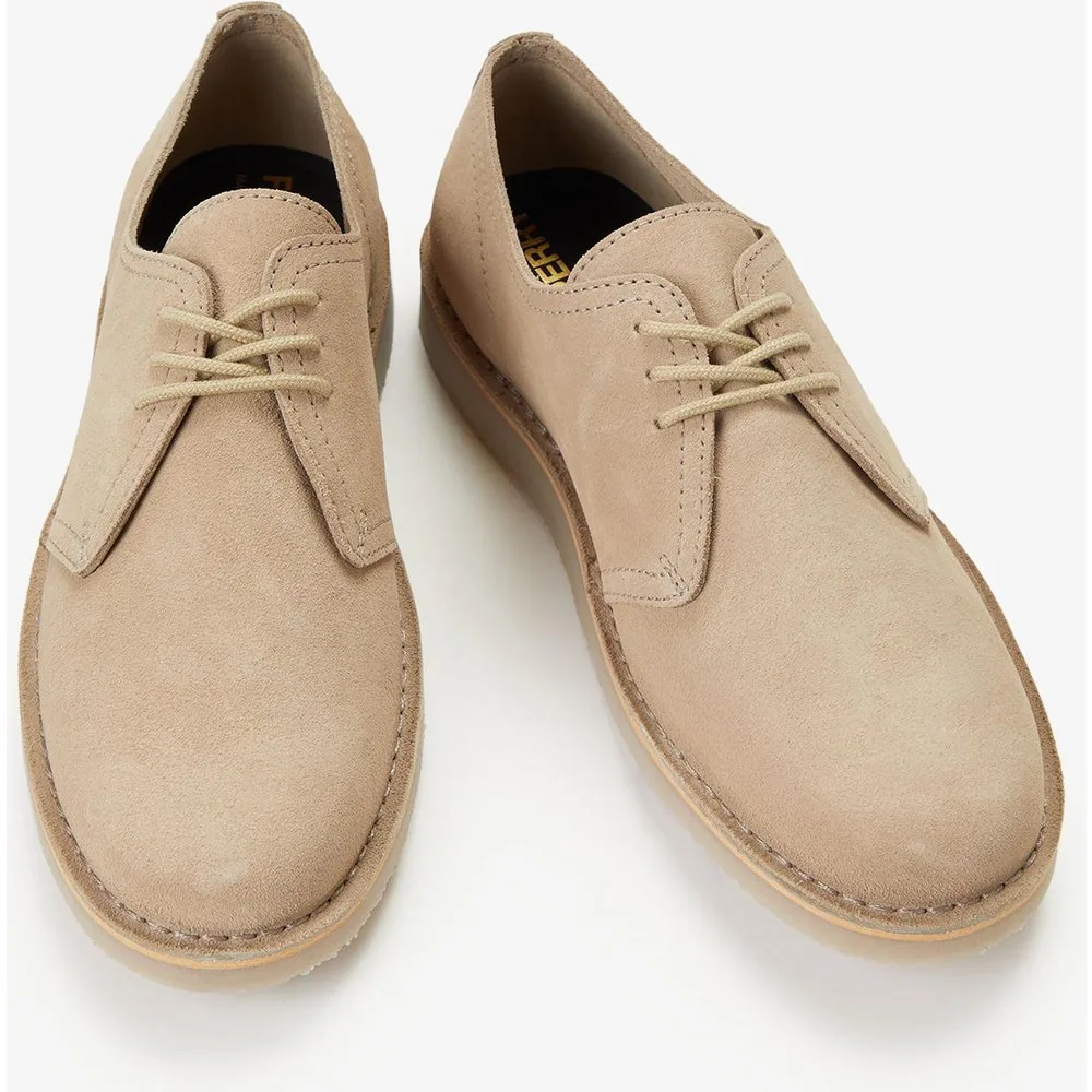 Zapato de cordones de hombre Linden de ante - Fred Perry - FashionsVida