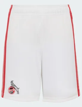 Short Home 1. FC KOELN 26/27 per bambini e bambine 9-10A White - Adidas - FashionsVida