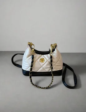 Bolso bandolera mini con forma de concha de moda con correa de cadena, bolso de mano ligero - Shein - FashionsVida