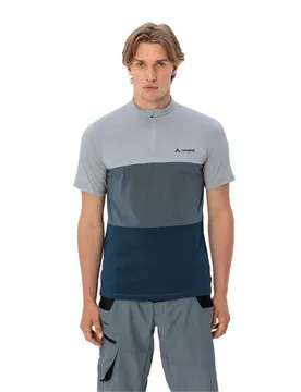 Maglietta A Maniche Corte Qimsa Pigeon Grey - Vaude Bike - FashionsVida