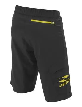 Pantaloni Corti G-out Black / Yellow - Gist - FashionsVida