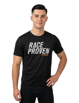 Maglietta A Maniche Corte Race Proven Black - Bioracer - FashionsVida