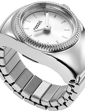 Anillo reloj de mujer watch ring es5245 de acero - Fossil - FashionsVida