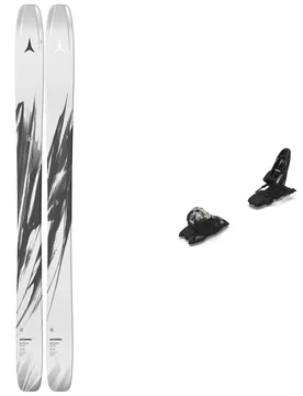 Packs (skis + fix) - Skis freeride - Pack Maverick 115 CTI 2027 en Bois - Blanc - Atomic - FashionsVida