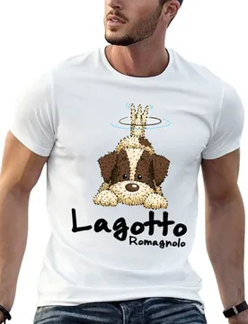 Lagotto Romagnolo T-Shirt Graphic Print Short Sleeve T-Shirt - Aliexpress - FashionsVida