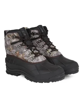 Woodland Mens Camo Snow Boots - Green - Green - Size: 7 - Mountain Warehouse - FashionsVida