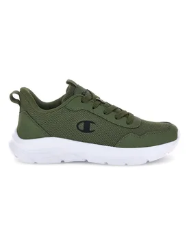 Sneakers verde militare in mesh Fuze U GS Low Cut 39 - Champion - FashionsVida