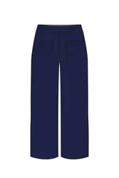 WOVEN CULOTTE female