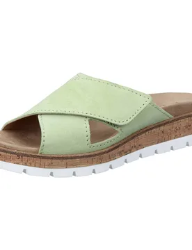 Damen-Pantolette „lime“ gruen 39 Damen - Comfortabel - FashionsVida