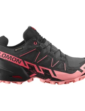 SPEEDCROSS 6 GTX Trailschuhe Damen Nine Iron/Black/Flamingo Pink 38 - Salomon - FashionsVida