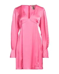 Mini-Kleid Damen Rosa 32,34,36,38 Damen
