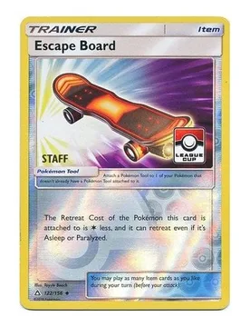 Pokemon SM Ultra Prism 122/156 Escape Board (League Promo STAFF) - Pokémon - FashionsVida