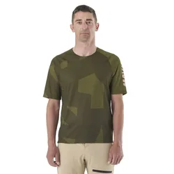 Maglia Da Enduro A Maniche Corte Deemax Camo / Olv