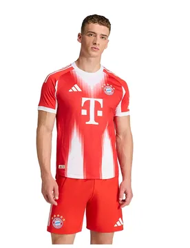 T-shirt à Manches Courtes Domicile Fc Bayern Munich 25/26 Authentic Red 2XL - Adidas - FashionsVida