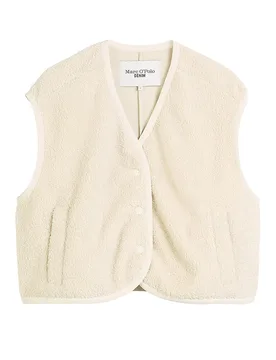 Marc O' Polo Gilet in Felloptik creme XL Damen - Marc O'Polo - FashionsVida