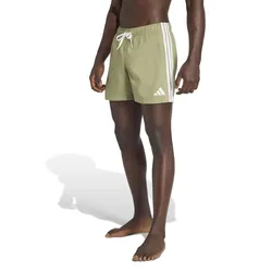 Stripes 5´´ Swimming Shorts Tent Green / White XL Men
