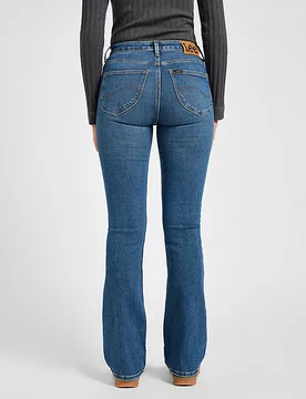 Breese Boot Jean Valiant Blue Größe 30x31 female - Lee - FashionsVida