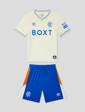 Rangers 26/27 Away Infant Kit WHITE 3-4Y Unisex - Castore - FashionsVida