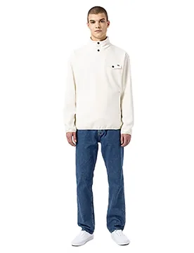 Polaire Demi-zip Port Allen Ecru S - Dickies - FashionsVida