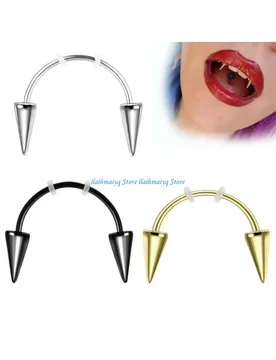B Steel C Rod Lip for Dracula Tooth Zombie - Aliexpress - FashionsVida