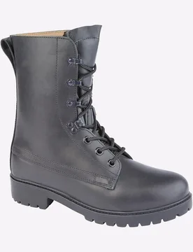 Assault Mens Leather Boots - Grafters - FashionsVida