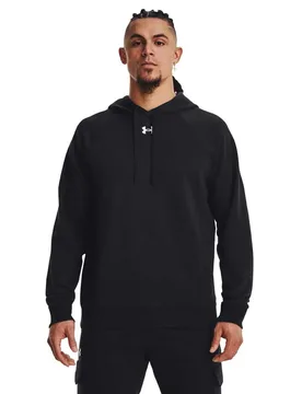 Sweat à Capuche Rival Fleece Black 001 / White 100 XL - Under armour - FashionsVida