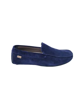 SB10570GOGUB0750 Uomo Camoscio Blu - Pollini - FashionsVida