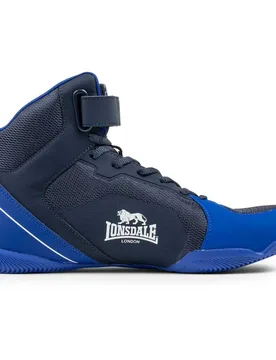 Chaussures De Boxe Rufford Navy / Blue / White EU 44 - Lonsdale - FashionsVida