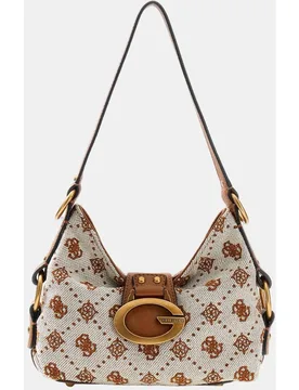 Mini bolso de hombro con cierre cremallera - Guess - FashionsVida