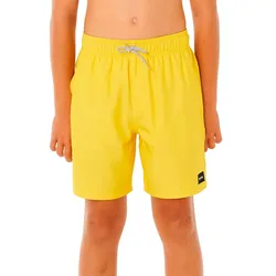 Short De Bain Daily Volley Blazing Yellow 16 Années Garçon