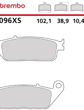 Pastiglie Freno Moto Sinterizzate Maxi Scooter Anteriori Bre taglia un - Brembo - FashionsVida
