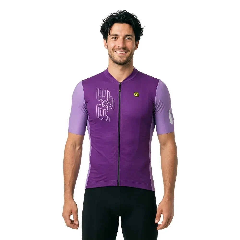 Maglia A Maniche Corte Pr-e Follow Me Purple - Ale - FashionsVida