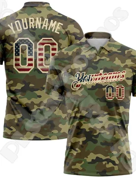 Custom Name Colorful Camo Gradient Vintage Flame Graffiti Tattoo Retro 3DPrint Harajuku Summer Short Sleeve Polo Jersey Shirts O - Aliexpress - FashionsVida
